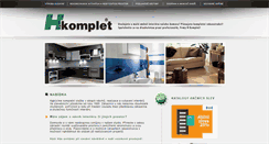 Desktop Screenshot of h-komplet.cz
